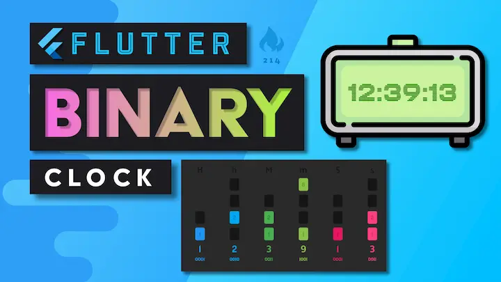 Build a Binary Clock with Flutter