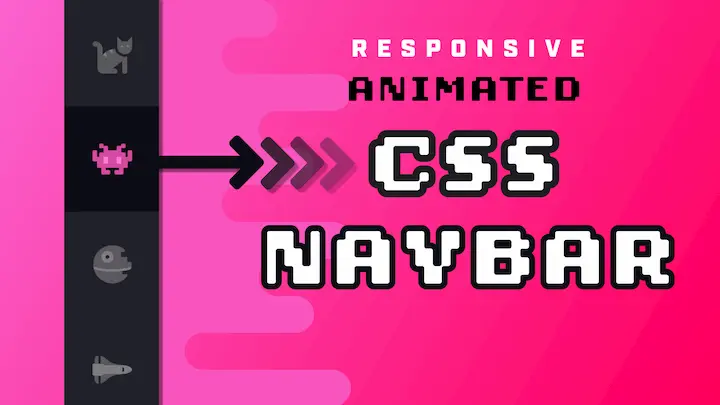Responsive Animated Navbar with CSS