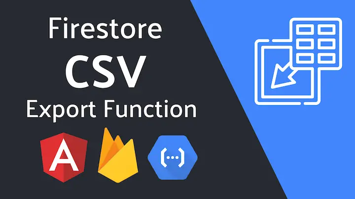 CSV Exports from Firestore