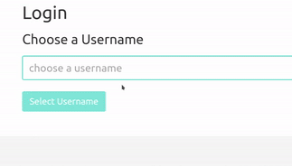 Demo of custom usernames in Firebase