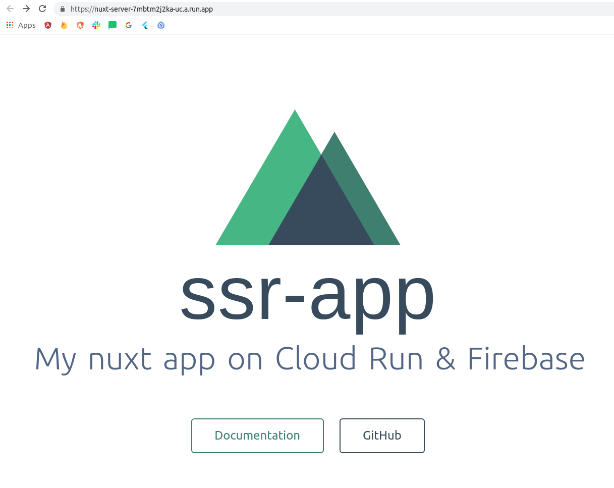 Nuxt on Firebase Hosting