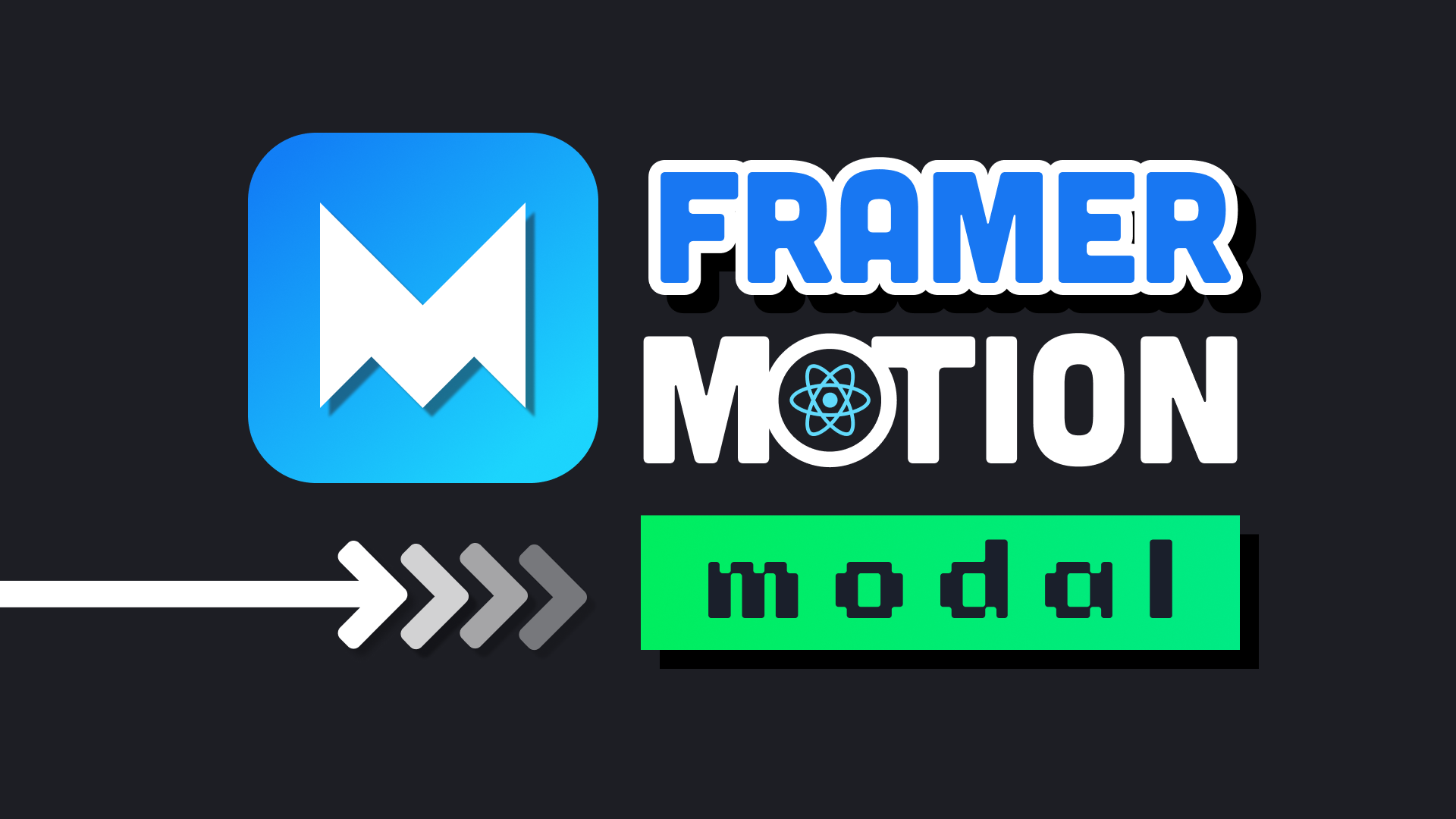 Animated Modals with Framer Motion