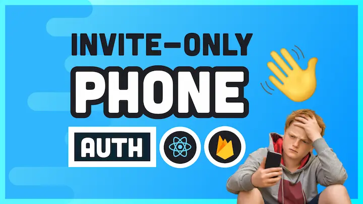Invite-Only Firebase Phone Auth