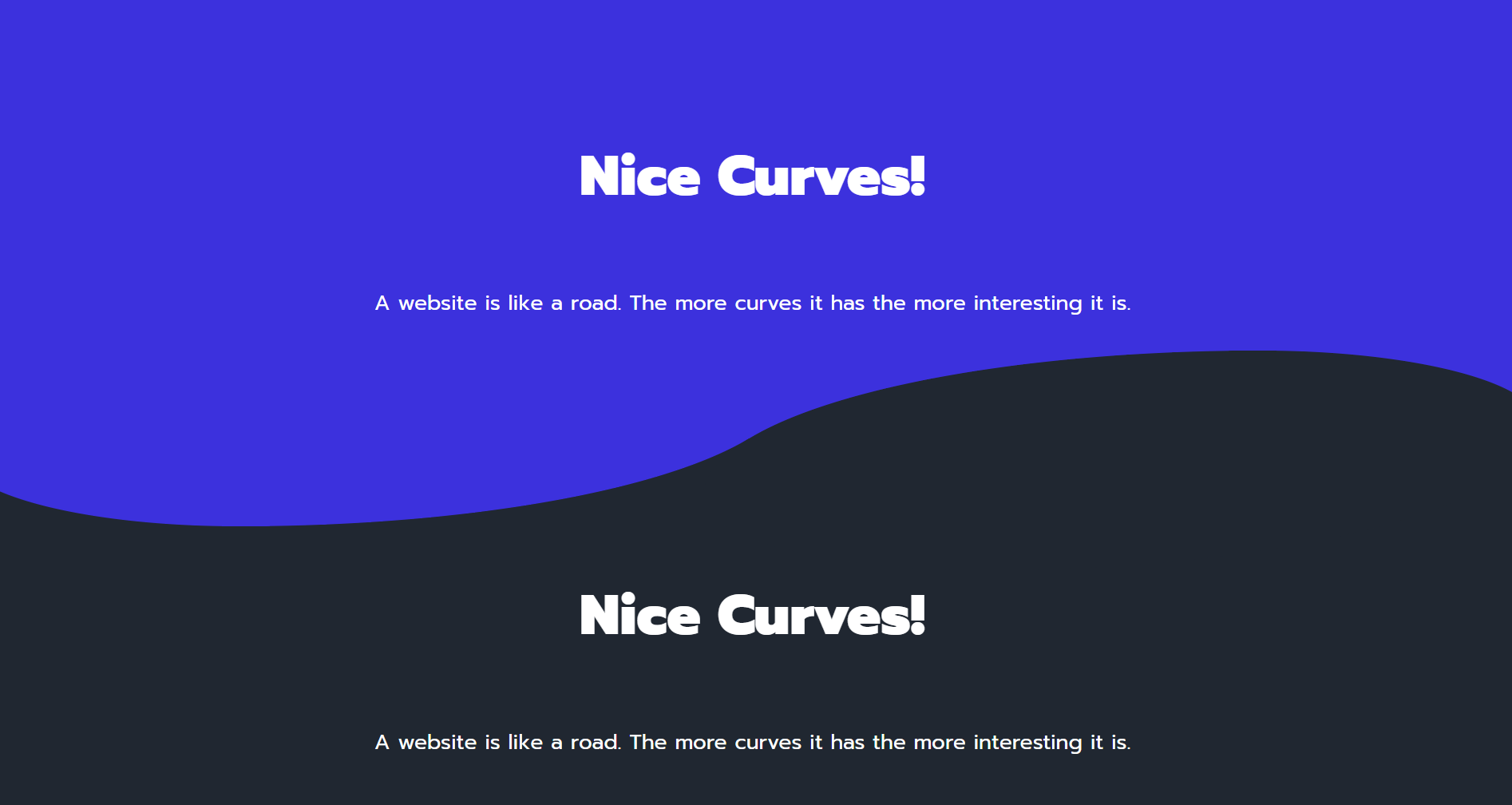 CSS Wave